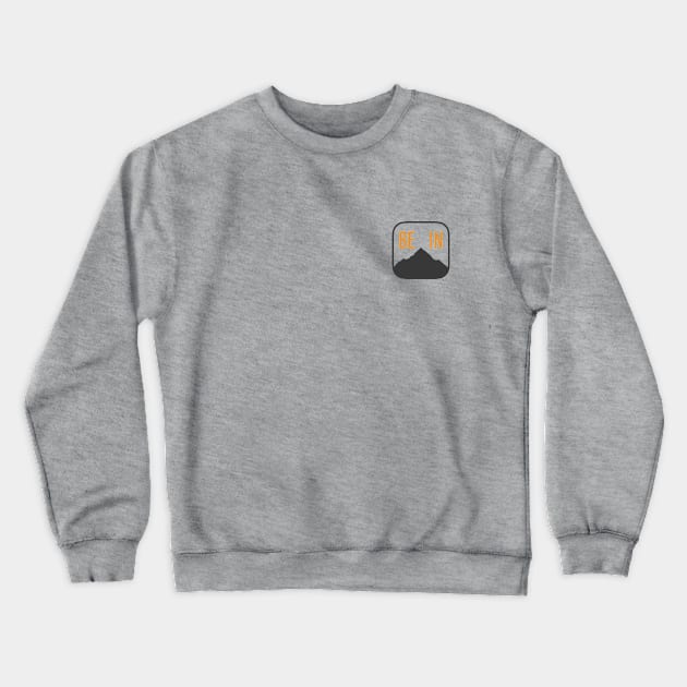 Grey ios icon shirt for Be In Crewneck Sweatshirt by becomingintermediate20